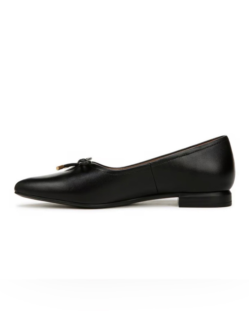 NATURALIZER Women's Joiner Ballet Flat size 6.5 new never worn - black leather